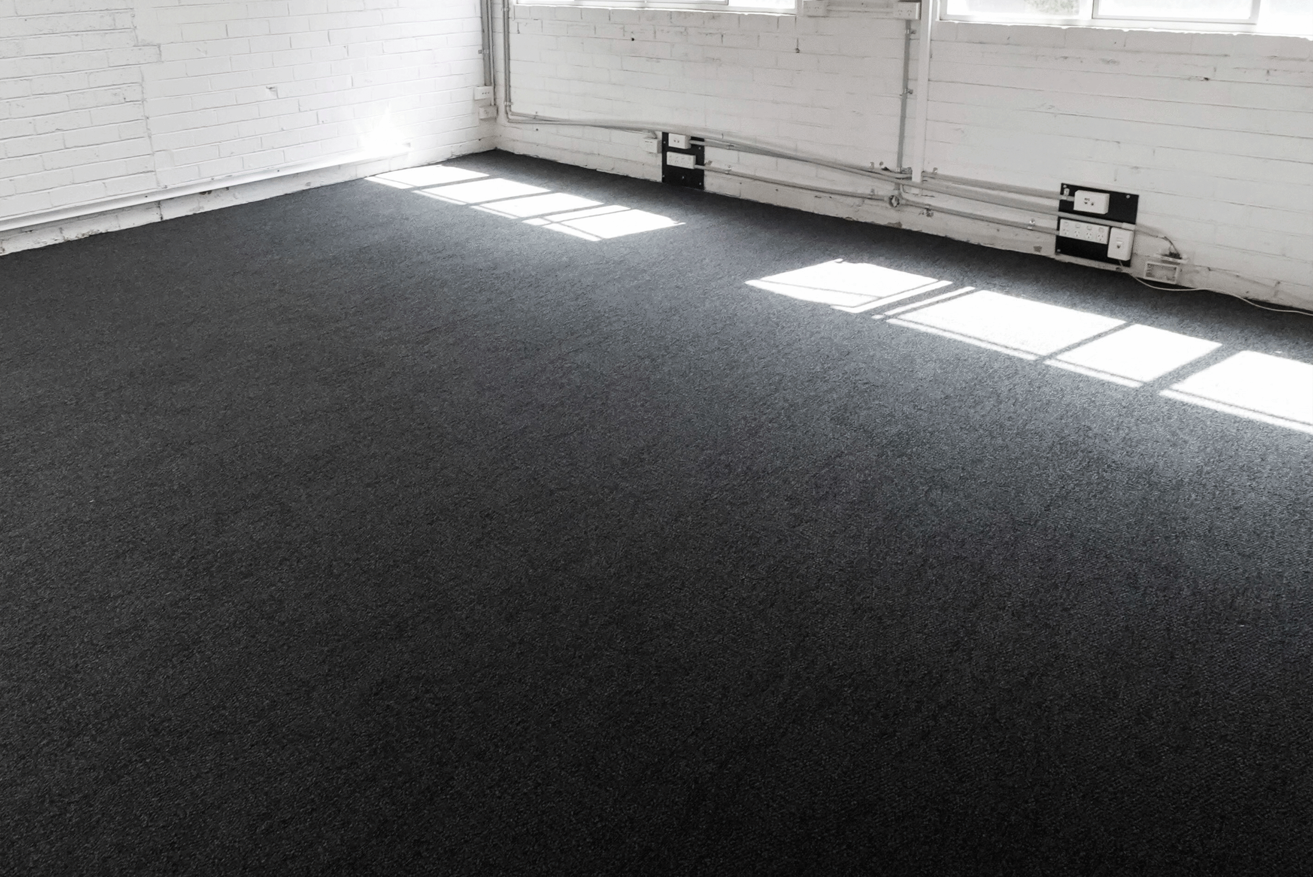 After flooring installation